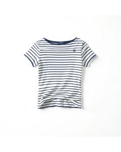Striped Boat Neck Tee - Hero
