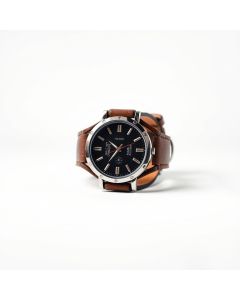 Leather Wrap Watch - Hero