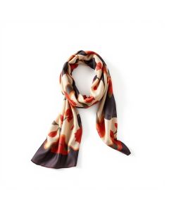 Printed Silk Scarf - Hero