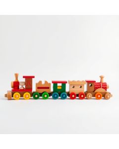 Wooden Train Set 100pc - Hero