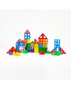 Magnetic Tiles Building Set 100pc - Hero