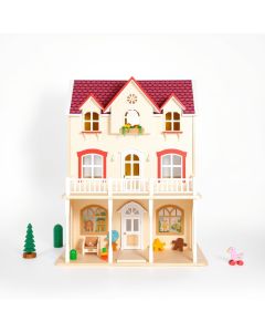 Dollhouse Wooden 3-Story - Hero