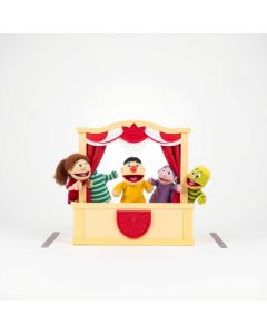 Puppet Theater with 4 Puppets - Hero