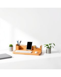 Desk Organizer Bamboo - Hero