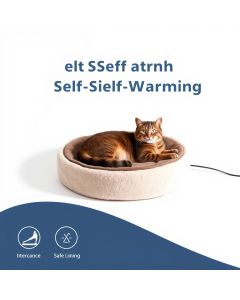Cat Bed Heated Self-Warming - Hero