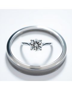 Moissanite Engagement Ring 1.5ct - Hero