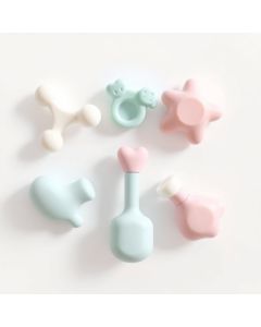 Teething Toys Silicone 6-Pack - Hero